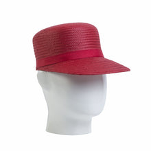 Pee Cap, Paper Panama Hat, Red