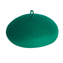 Ping Pong, Wool Felt Hat, Emerald Green