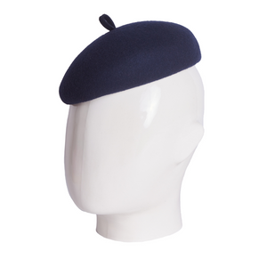 Ping Pong, Wool Felt Hat, Navy